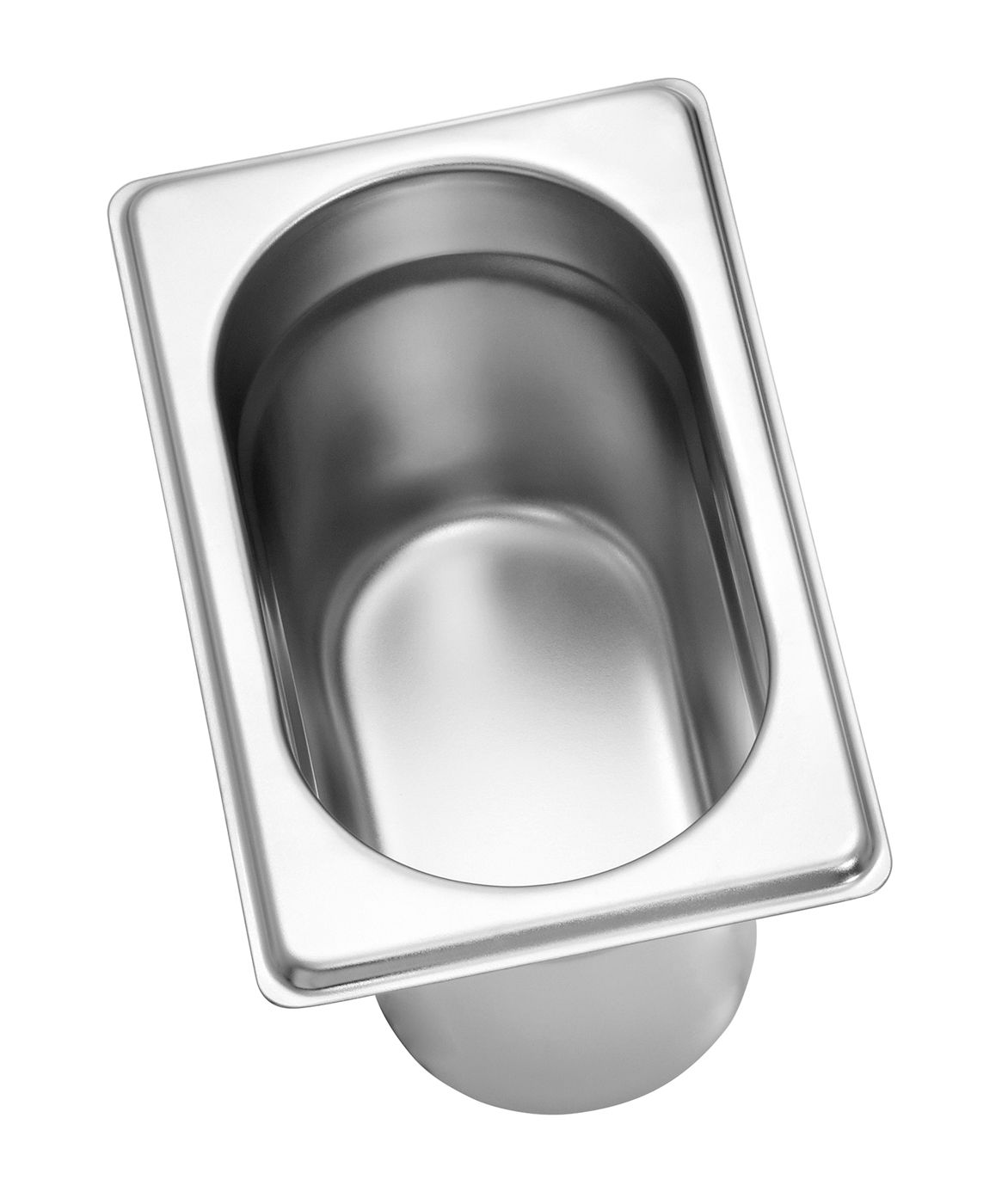 Bartscher GN-Behälter, 1/9 G/N, T100 |Ausführung: Ohne Perforation | Maße: 17,6 x 10,8x 10,0 cm. Gewicht: 0,2 kg