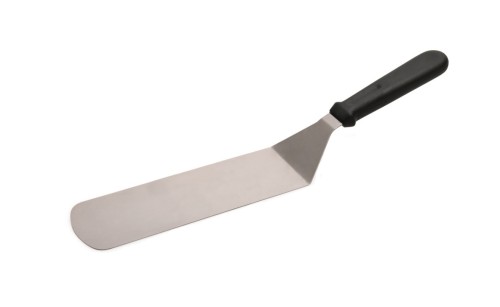 Winkelpalette. geschlossen. Edelstahl. mit Kunststoffgriff. Maße: 20 x 7 cm.