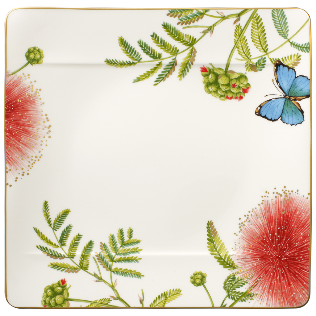 Villeroy und Boch Speiseteller - Maße: 27 x 27 x 2,8 cm / Ser.: Amazonia
