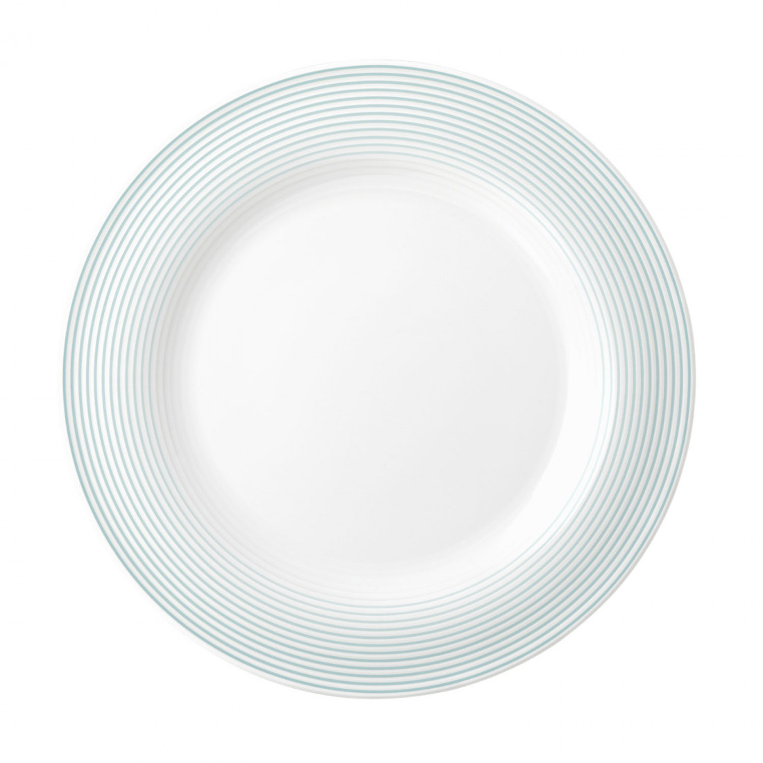 Seltmann Teller flach 28 cm, Form: Blues, Dekor: 57717 Arktisblau