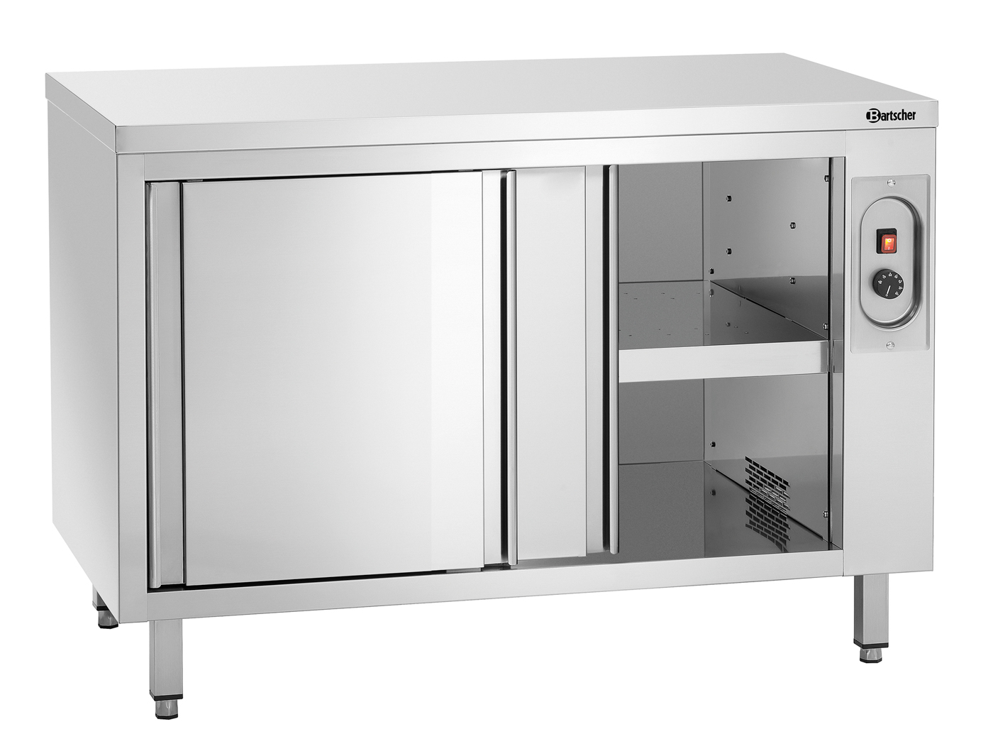 Bartscher Wärmeschrank 700, B1200 | Tiefe Innen:620 mm | Maße: 120 x 70 x 85,0 cm. Gewicht: 77 kg