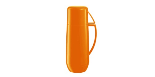 Isolierflasche mit Tasse FAMILY COLORI 1,0 l, orange