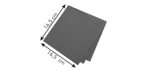 Tischservietten FLAIR, schokoladenbraun