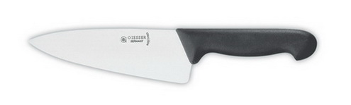 Kochmesser 16 cm, schwarz Giesser - Made in Germany