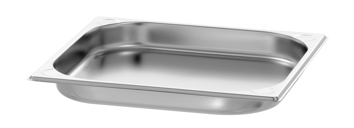 Bartscher GN-Behälter,2/3 GN,T40, Basic Line |Ausführung: Ohne Perforation | Maße: 35,4 x 32,5x 4,0 cm. Gewicht: 0,2 kg