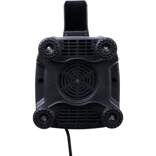 SARO Eiscrusher Modell EC 80 - Material: (Gehäuse) Aluminiumguss/Kunststoff, schwarz; (Eisrutsche + Deckel) Kunststoff, schwarz;