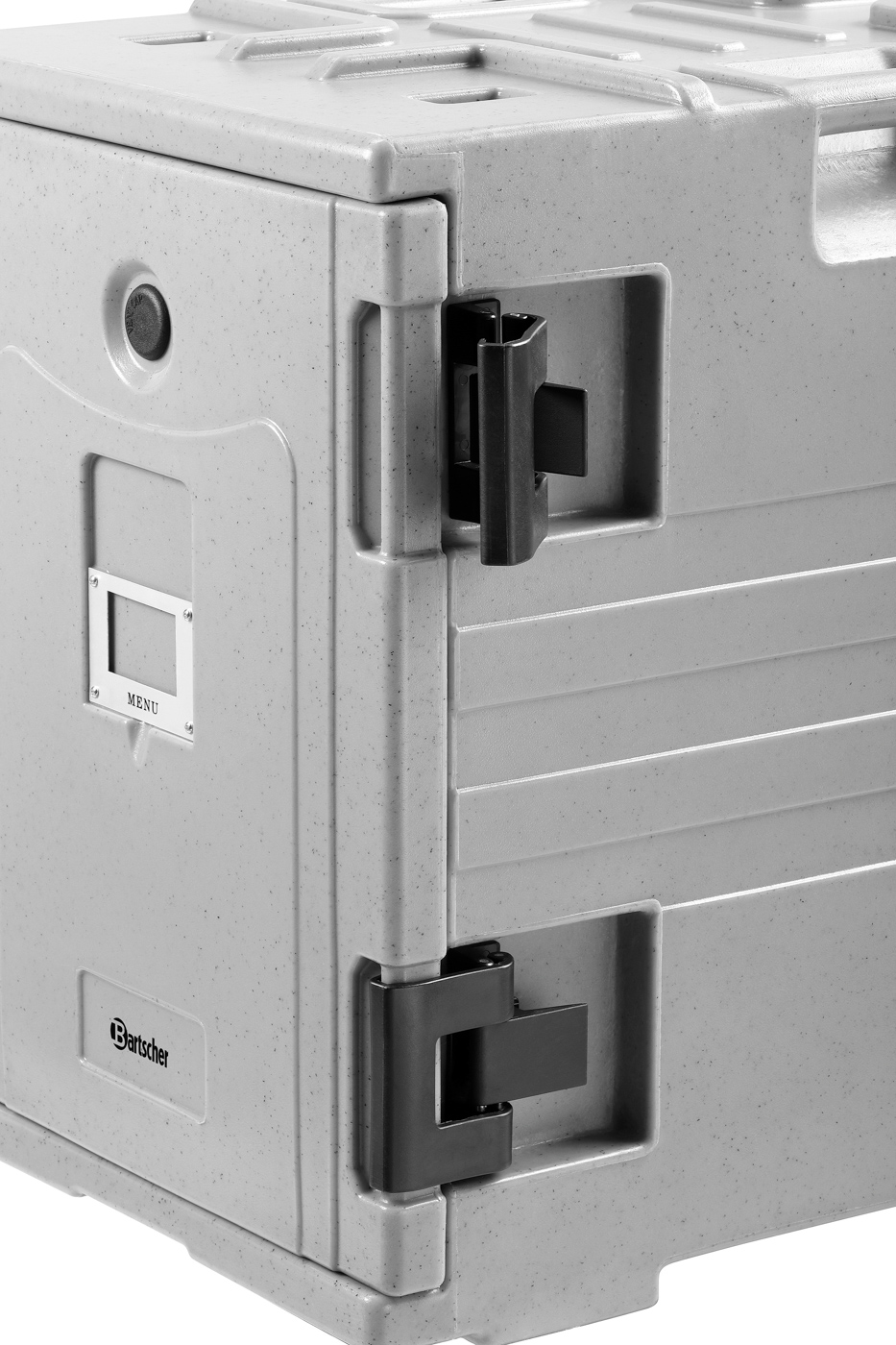 Bartscher Thermo-Transportbehälter GN110-12 | Türdoppelwandig: Nein | Maße: 65 x 45 x 63,5 cm.Gewicht: 15,8 kg