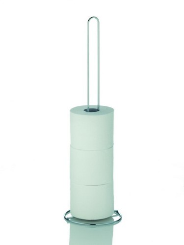 Kela Toilettenpapierhalter Karat Metall glänzend 56,5cm 16cmØ