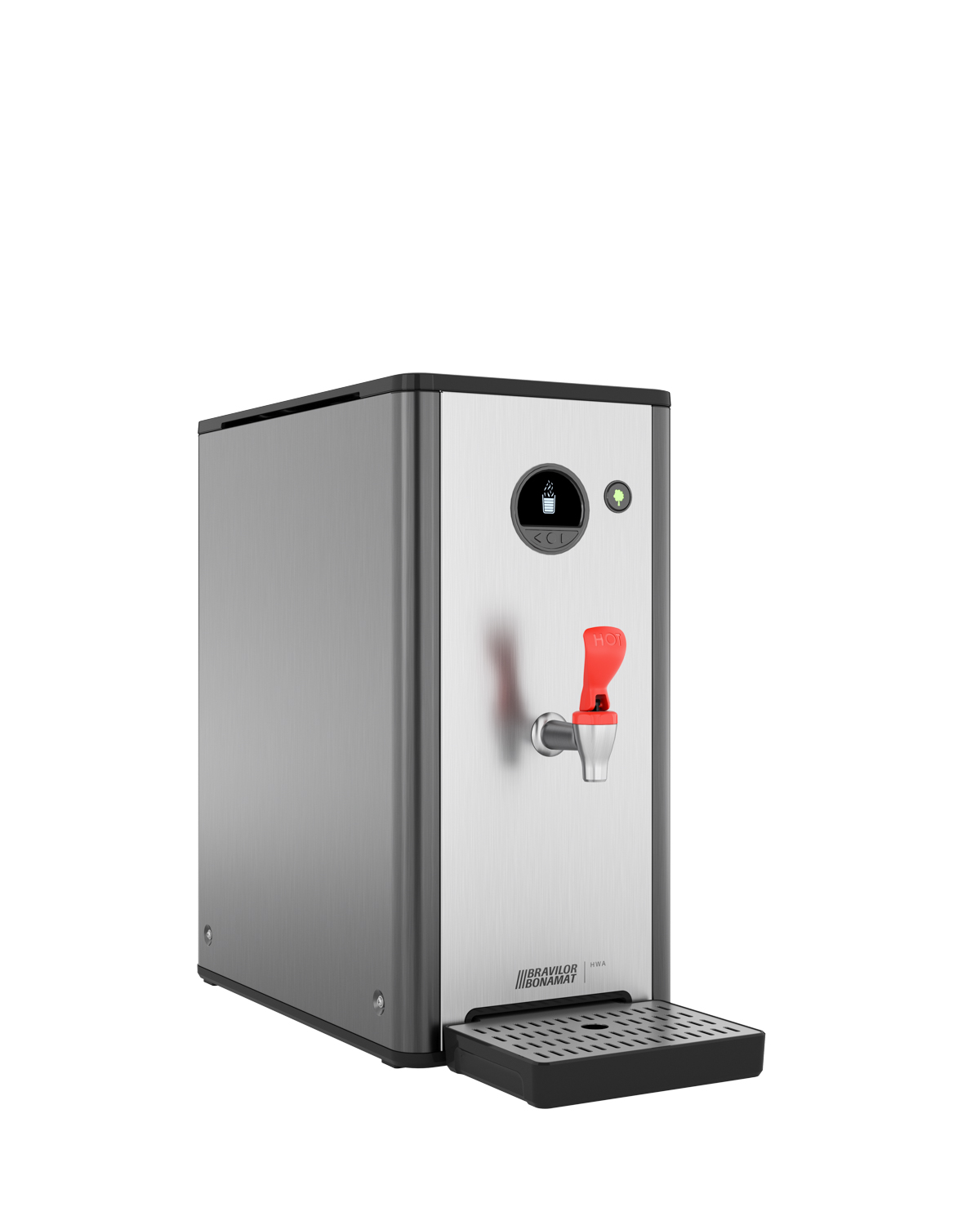 Bonamat Heisswassergerät HWA 14 Stunden Kapazität Heißwasser 30 Liter LCD-Anzeige, einfache Programmierung