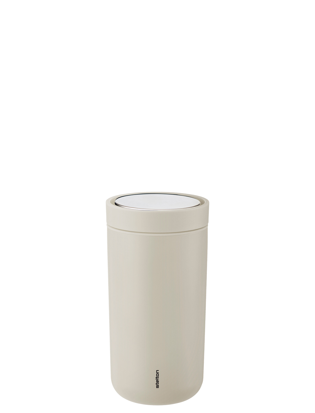To Go Click Thermobecher 0.2 l. soft sand - Maße: 7,2 x 7,2 x 14 cm - von Stelton