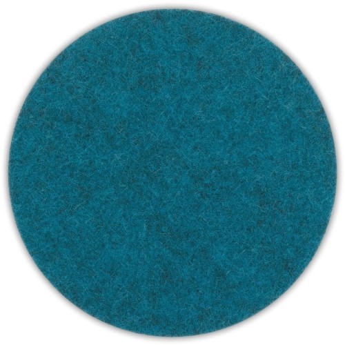 KELA Untersetzer Alia Filz petrol 4Stk 0,4cm 10,0cmØ