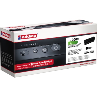 edding Toner HP Q2612A EDD-2000 ca. 2.000 Seiten schwarz