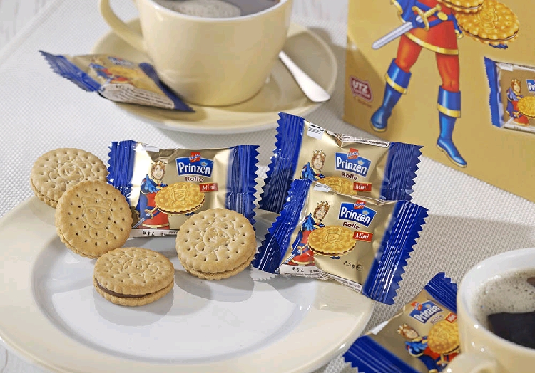 De Beukelaer Prinzenrolle - Mini Single Pack, Kekse, 160 Stück á 7,5g.