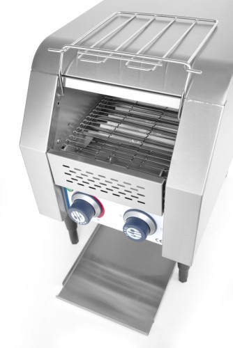 Durchlauf-Toaster, Einzelscheiben. Geeignet für eine Reihe von Toastbrot. 2 separate Heizelemente,