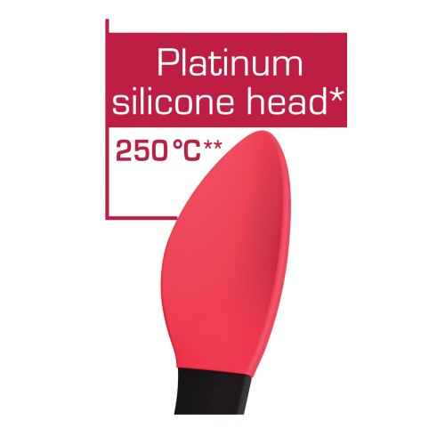 Tefal Ingenio Küchenzangen, Platinsilikonkopf, Verschlussystem, Einfach einzuräumen, BPA-frei, Hitzebeständig bis zu 250 °C