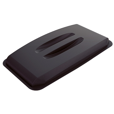 DURABLE Abfalleimer DURABIN 60 59 x 60 x 28,2 cm (B x H x T) 60l 1 Sortierfach Polypropylen grau