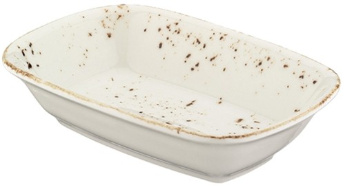 Grain Gourmet Rechteckplatte tief 17 x 11,5cm * - Bonna Premium Porcelain