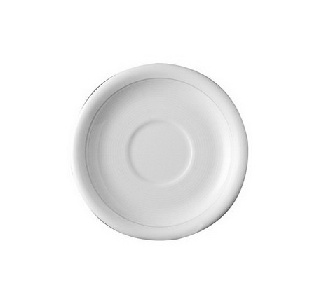 Espressountertasse, Durchmesser: 12 cm, Form Thomas TREND, Porzellan, uni weiss.