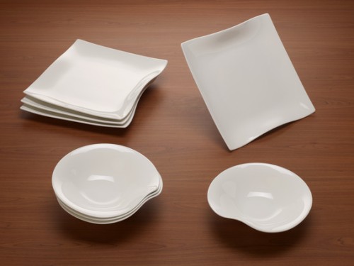 Villeroy & Boch Gourmetteller tief, 27,2 cm Durchmesser, Serie Cera