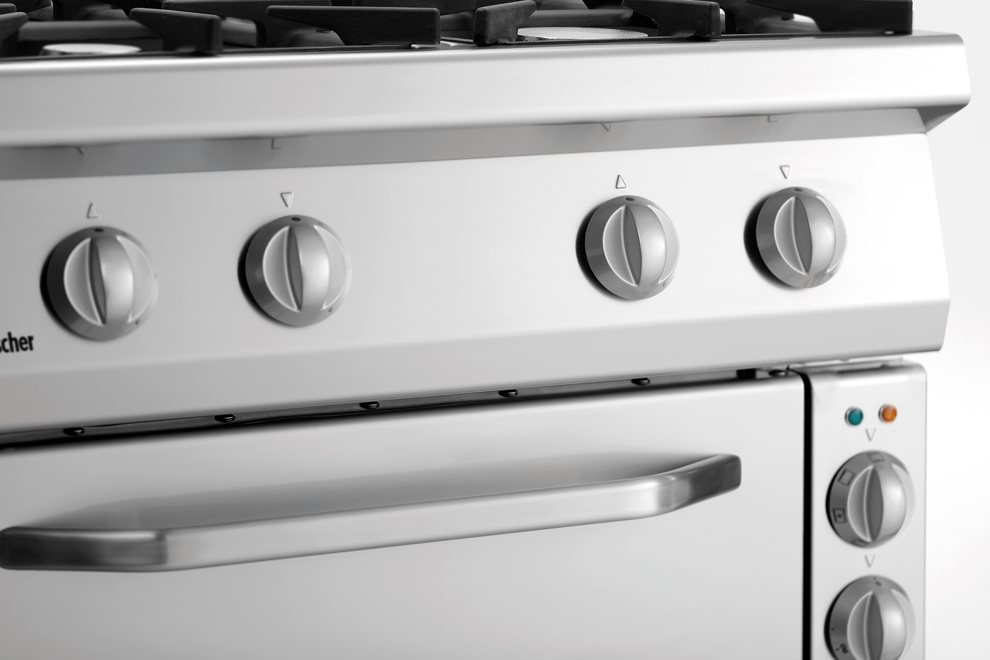 Bartscher Gasherd 70040 EB11 | Pilotflamme: Ja |Maße: 80 x 70 x 85,0 cm. Gewicht: 103,4 kg