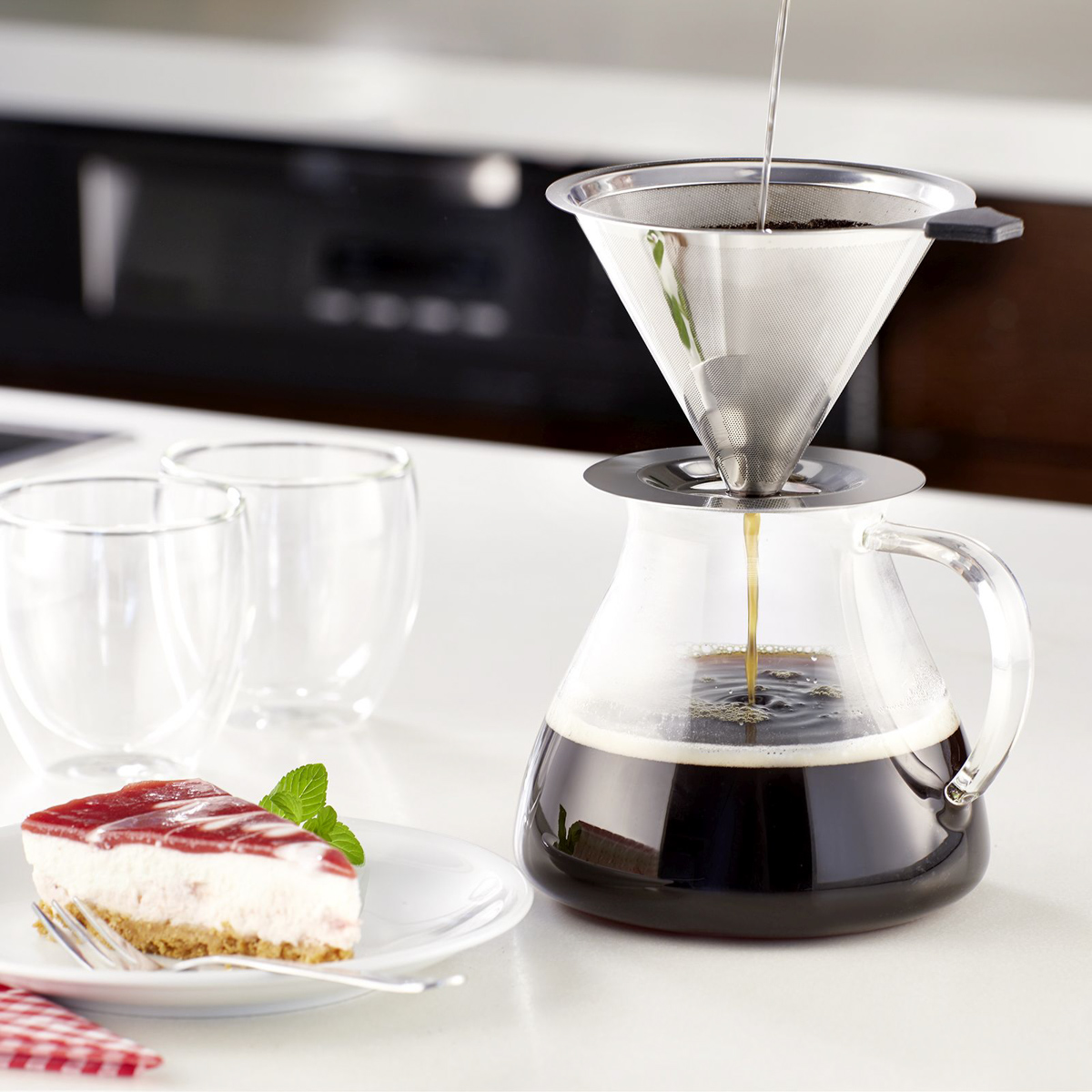 Dauerfilter Kaffee »Brasilia«, Edelstahl