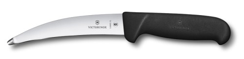 Victorinox Fibrox Gekrösemesser, verdickte, stumpfe Spitze, 15 cm, schwarz