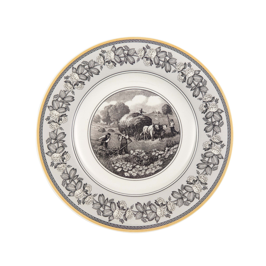 Villeroy und Boch Speiseteller - Maße: 27 x 27 x 2 cm / Ser.: Audun Ferme