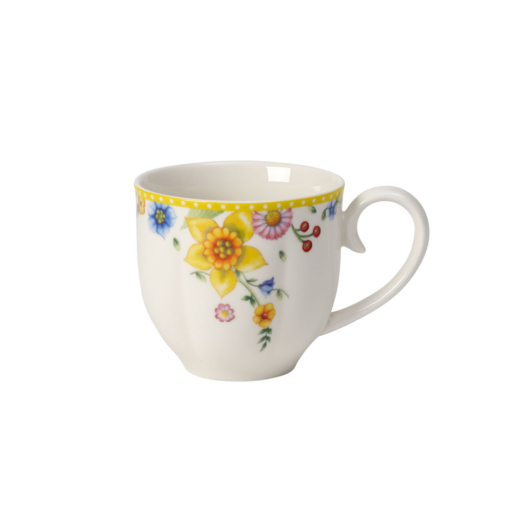 Villeroy und Boch Kaffeeobertasse - Maße: 12,7 x 8,5 x 8,1 cm / Ser.: Spring Awakening
