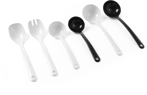 HENDI Salatbesteck - 305 mm Farbe: weiß Nur Salatlöffel