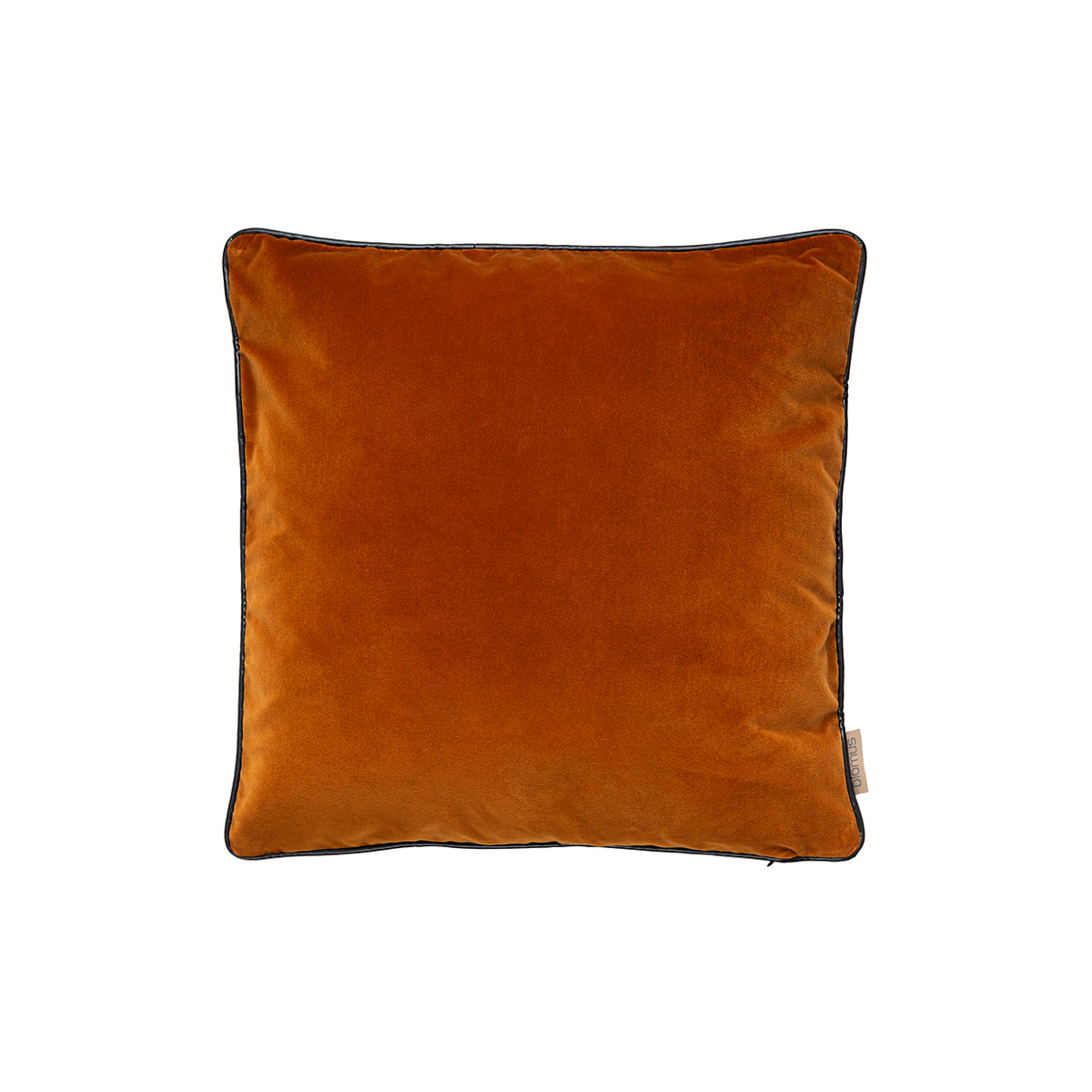 Kissenbezug -VELVET- Rustique Brown 40 x 40 cm. Material: 100% Baumwolle. Von Blomus.