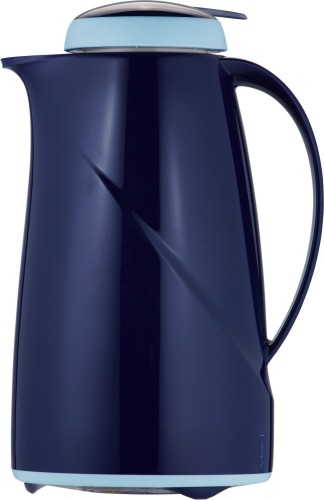 Helios Isolierkanne Wave Push 1,0 l blau
