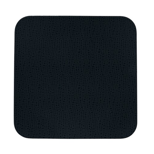 Seltmann Coupteller flach eckig 26x26 cm M5383, eckig, Form: Coup Fine Dining, Dekor: 57350 schwarz, hohe Kantenschlagfestigkeit, Made in