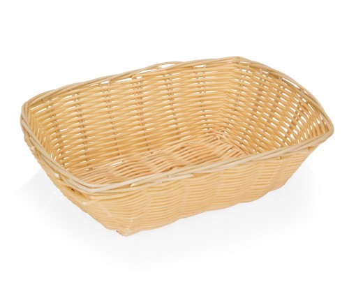 Buffetkorb BUFFETKORB SERIE 3140. rechteckig. Polypropylen, › Rand mit