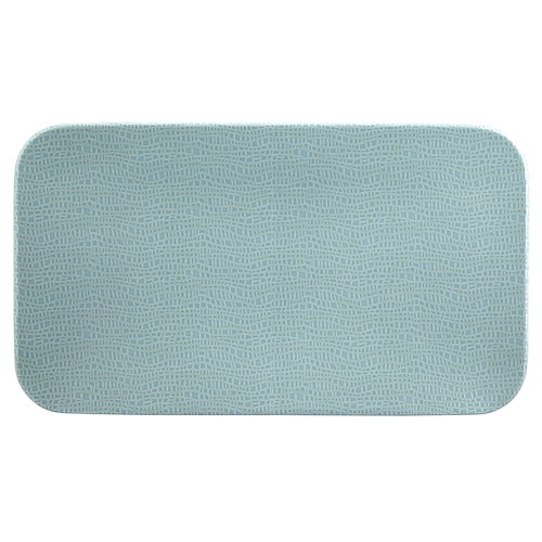 Seltmann Coupteller flach rechteck. 35x20cm M5385, 4, Form: Coup Fine Dining, Dekor: 57271 türkis