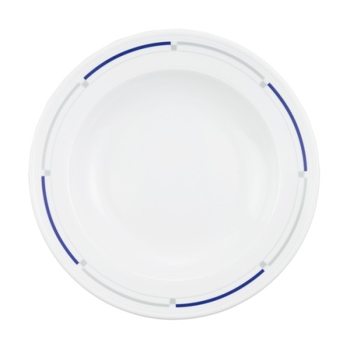 Seltmann Teller tief 23 cm Fahne, Form: Imperial, Dekor: 21101 Nova.