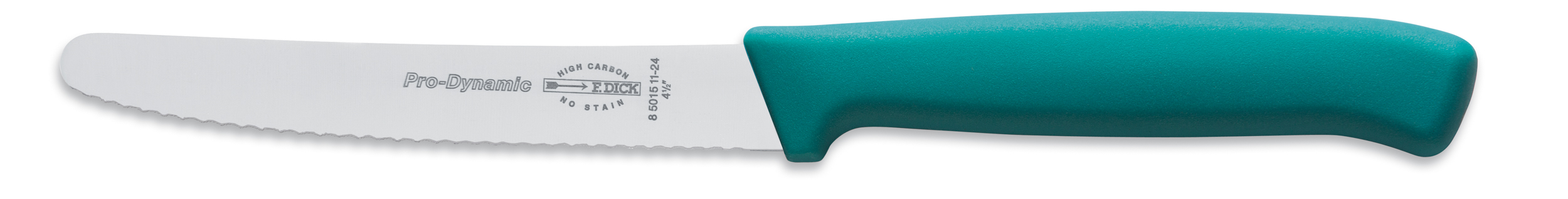 Dick Allzweckmesser 11 cm, türkiser Griff, Serie "ProDynamic"