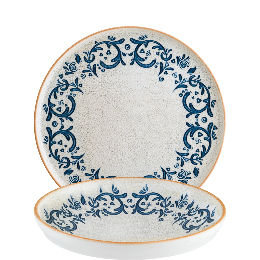 Bonna Viento Hygge Teller flach 28cm, Envisio Digitaldruck, Porzellan