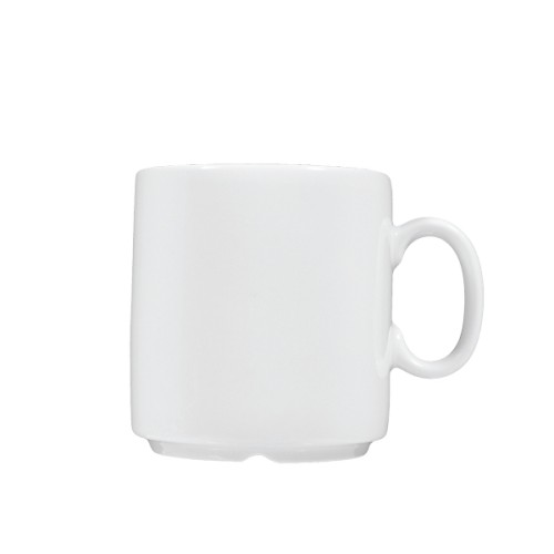 Becher 05 0,25 l mit Henkel Form Praktica, uni weiß >>> Auslauf-Serie 