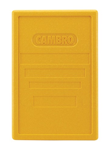 Cam GoBox Toplader Farbdeckel - Gelb (einzeln) von Cambro