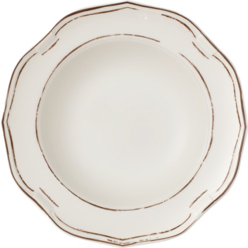 Villeroy & Boch Teller tief, 24 cm Durchmesser, Serie La Scala Patina, Inhalt: 0,4 Liter