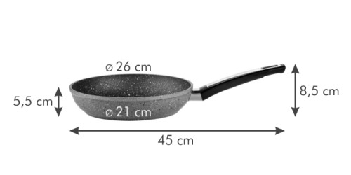 Bratpfanne i-PREMIUM Stone ø 26 cm