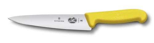 Victorinox Tranchiermesser, Fibrox, gelb, 19 cm