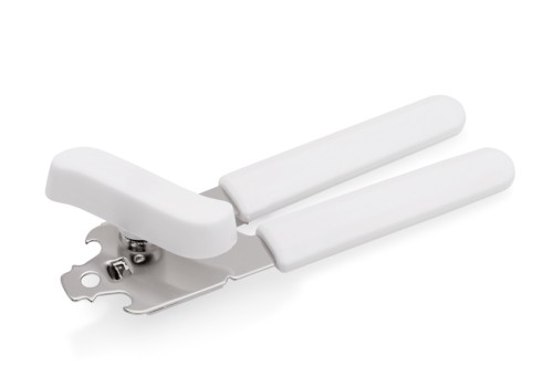 Dosen-/Flaschenöffner. verchromt. verchromt - mit Kunststoffgriffen.