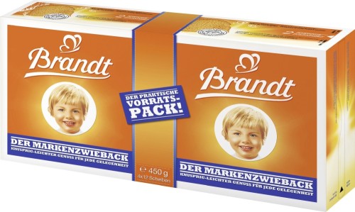 Brandt Zwieback 450G