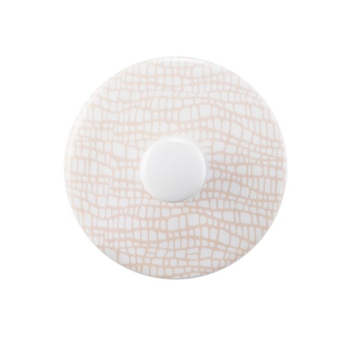 Seltmann Deckel zur Kanne 1,40 l, rund, Form: Life, Dekor: 25673 Fashion posh rose, hohe Kantenschlagfestigkeit, Made in Germany