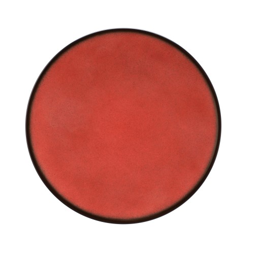 Seltmann Coupteller flach 26 cm M5380, rund, Form: Coup Fine Dining, Dekor: 57126 ziegel4, hohe Kantenschlagfestigkeit, Made in Germany