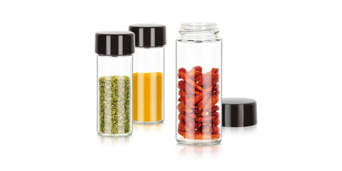 Gewürzdosen SEASON 3 St., anthrazitfarben