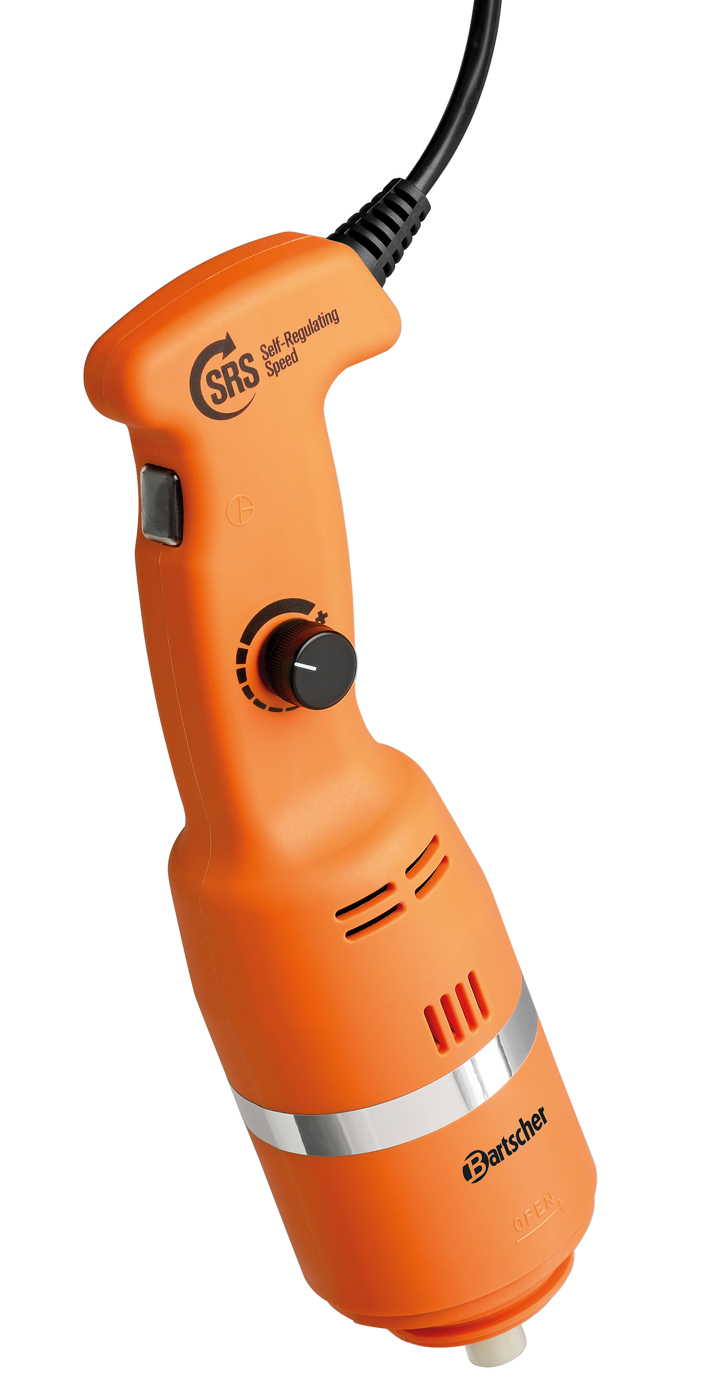 Bartscher Stabmixer MX 235 Plus | Frequenz: 50-60Hz | Maße: 7,5 x 13,5 x 51,5 cm. Gewicht: 1,4 kg