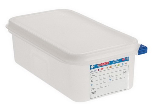 GN Behälter 1/4x100mm PP mit Klemmdeckel