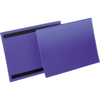 DURABLE Etikettenhülle 31,1 x 22,5 cm (B x H) Polypropylen blau